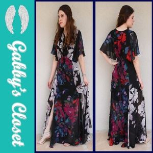 Lily Print Guess Maxi Dress
